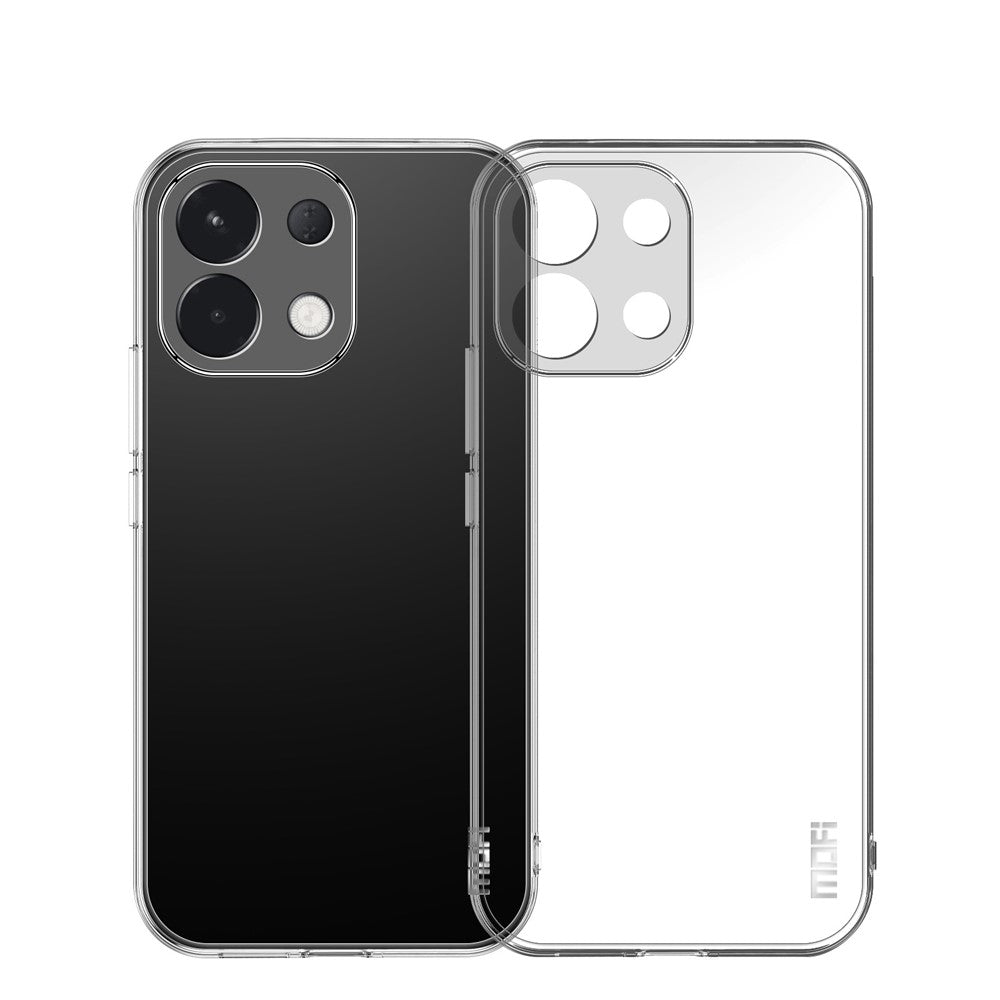For Oppo K13 5G Clear Phone Case MOFI Ultra-Thin TPU Phone Back Cover - Transparent