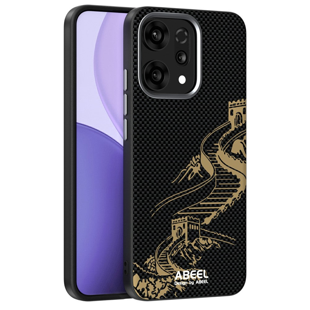 ABEEL For Oppo Reno14 Pro 5G (Global) Case Compatible with MagSafe Ultra Slim PC TPU Phone Back Cover - The Great Wall