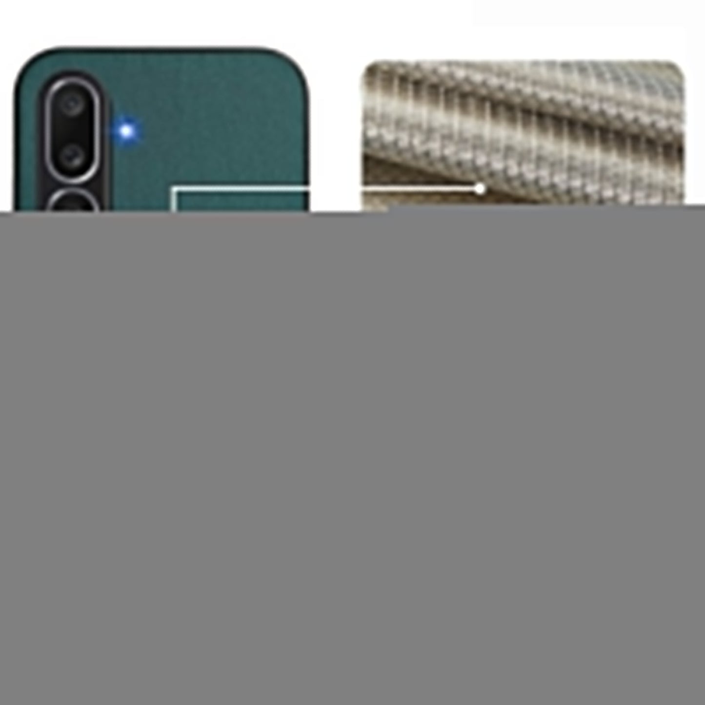 For Samsung Galaxy M56 5G Case RFID Blocking Card Holder Kickstand TPU + PU Leather Phone Back Cover - Green