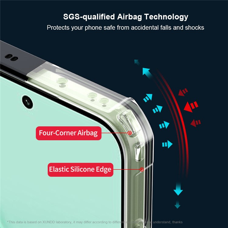 XUNDD For Oppo Reno14 5G (Global) Case Dropproof TPU + Acrylic Clear Back Phone Cover