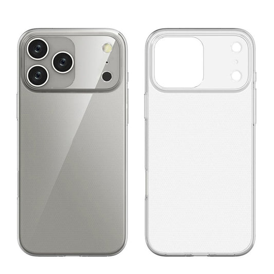 KALEBOL KLB-TPU009 For iPhone 17 Pro Max Clear Case 1.5mm Thickened TPU Shockproof Phone Cover
