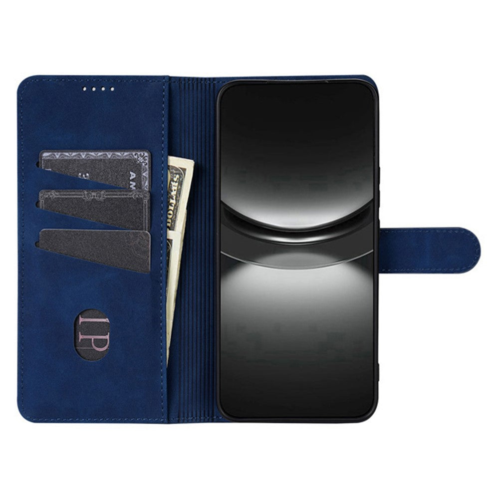 AZNS For Oppo Reno14 Pro 5G (Global) Case PU Leather Wallet Phone Cover - Blue