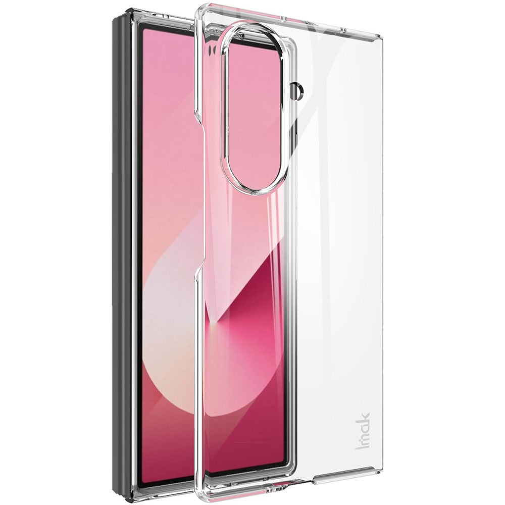 IMAK Crystal Case II Pro for Samsung Galaxy Z Fold7 5G Case Clear PC Phone Cover (Upper Cover + Lower Cover)