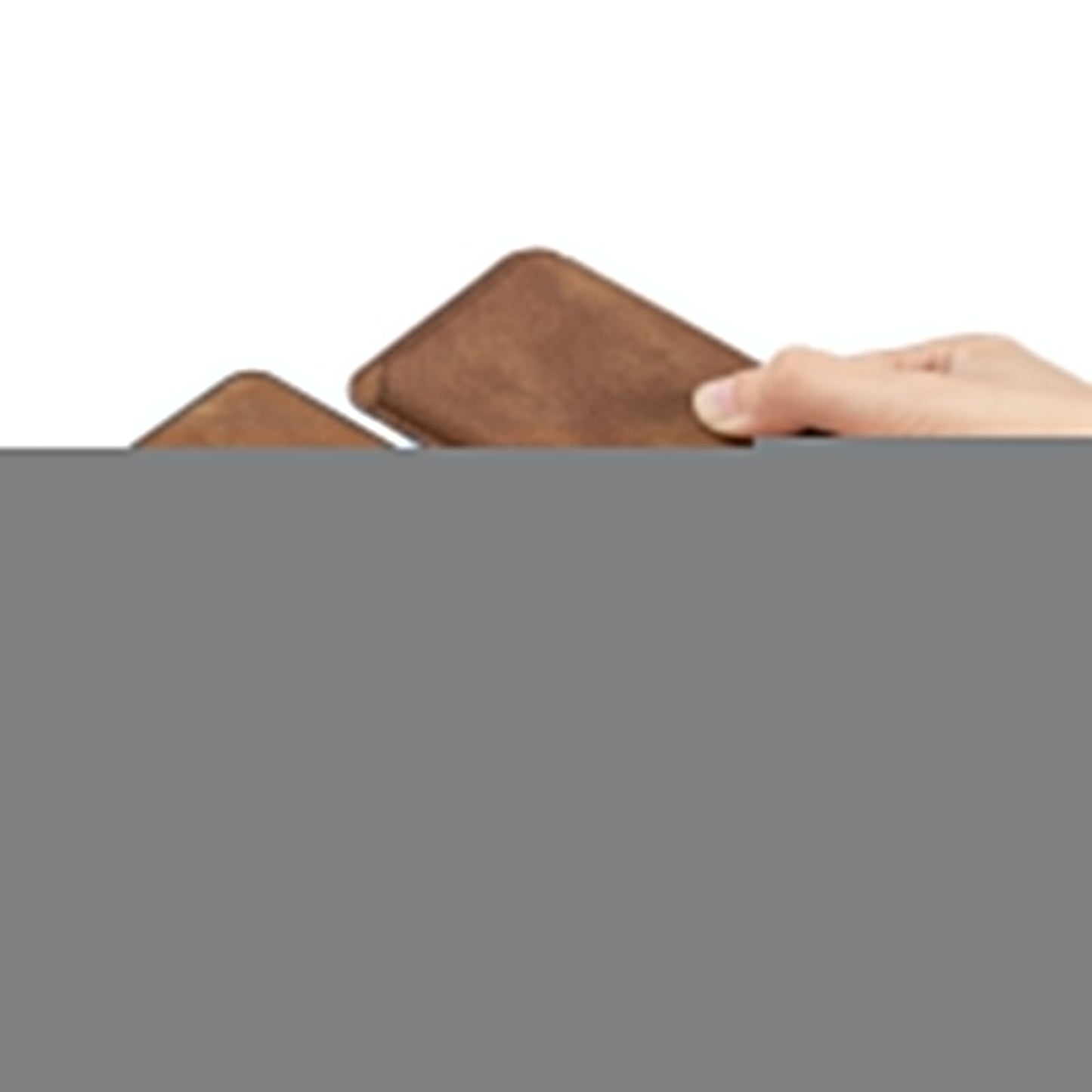 For Oppo Reno4 5G / Oppo Reno13 5G (Global) Case Compatible with MagSafe Leather Back Cover with Detachable Card Holder - Brown