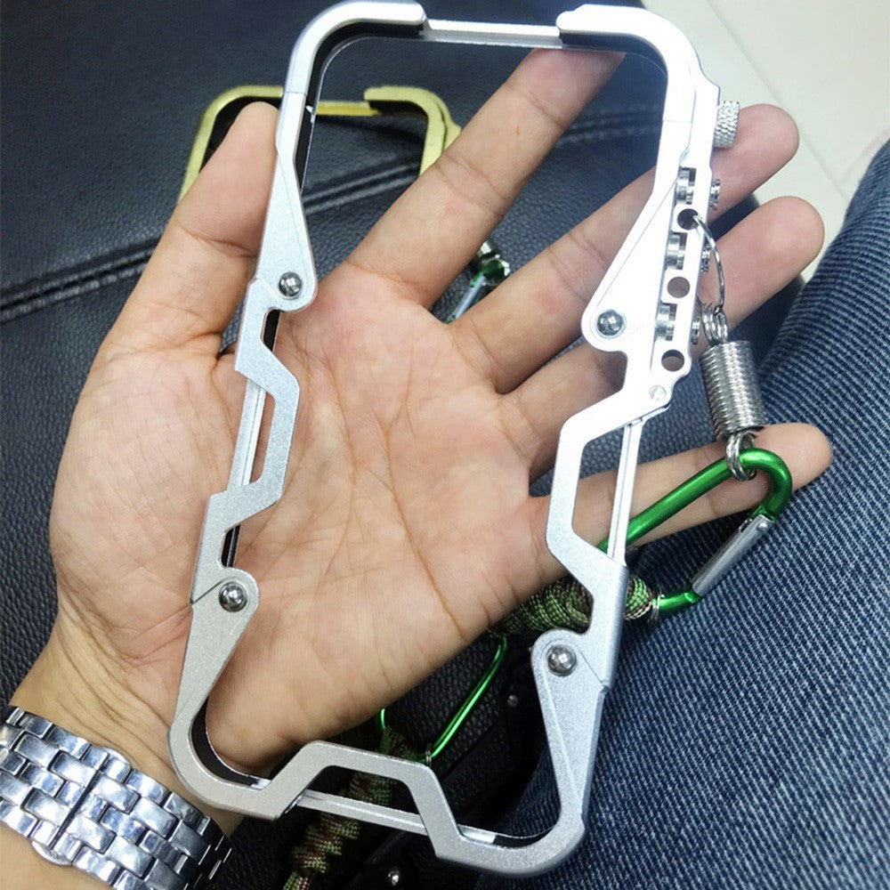 For Oppo Reno14 Pro 5G (Global) Bumper Case Aluminium Alloy Metal Phone Shell Cover with Strap - Silver