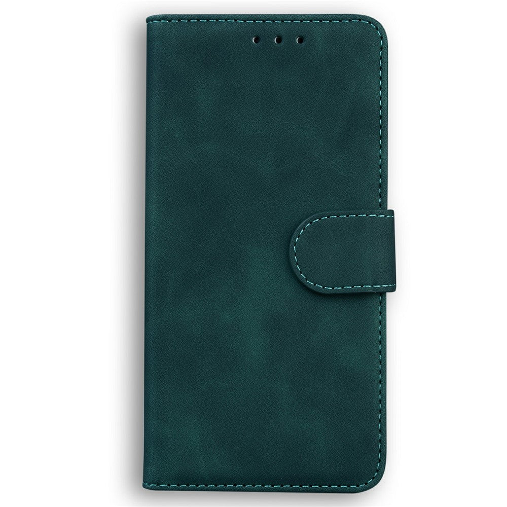 For iPhone 17 Pro Max Case Solid Color Leather Wallet Phone Cover - Green