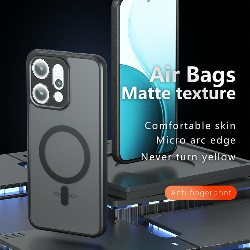 For Oppo Reno14 Pro 5G (Global) Case Compatible with MagSafe TPU+PC Matte Phone Cover