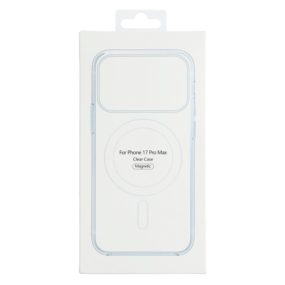 For iPhone 17 Pro Max Case Compatible with MagSafe TPU + Acrylic Clear Phone Cover