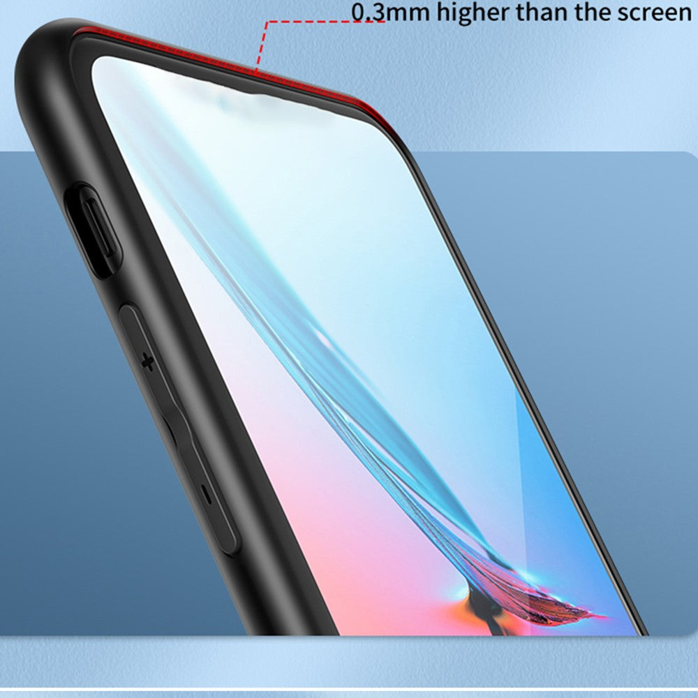 For Samsung Galaxy A17 5G Case Butterfly Pattern TPU + Tempered Glass Protective Phone Cover - Colorful Butterfly