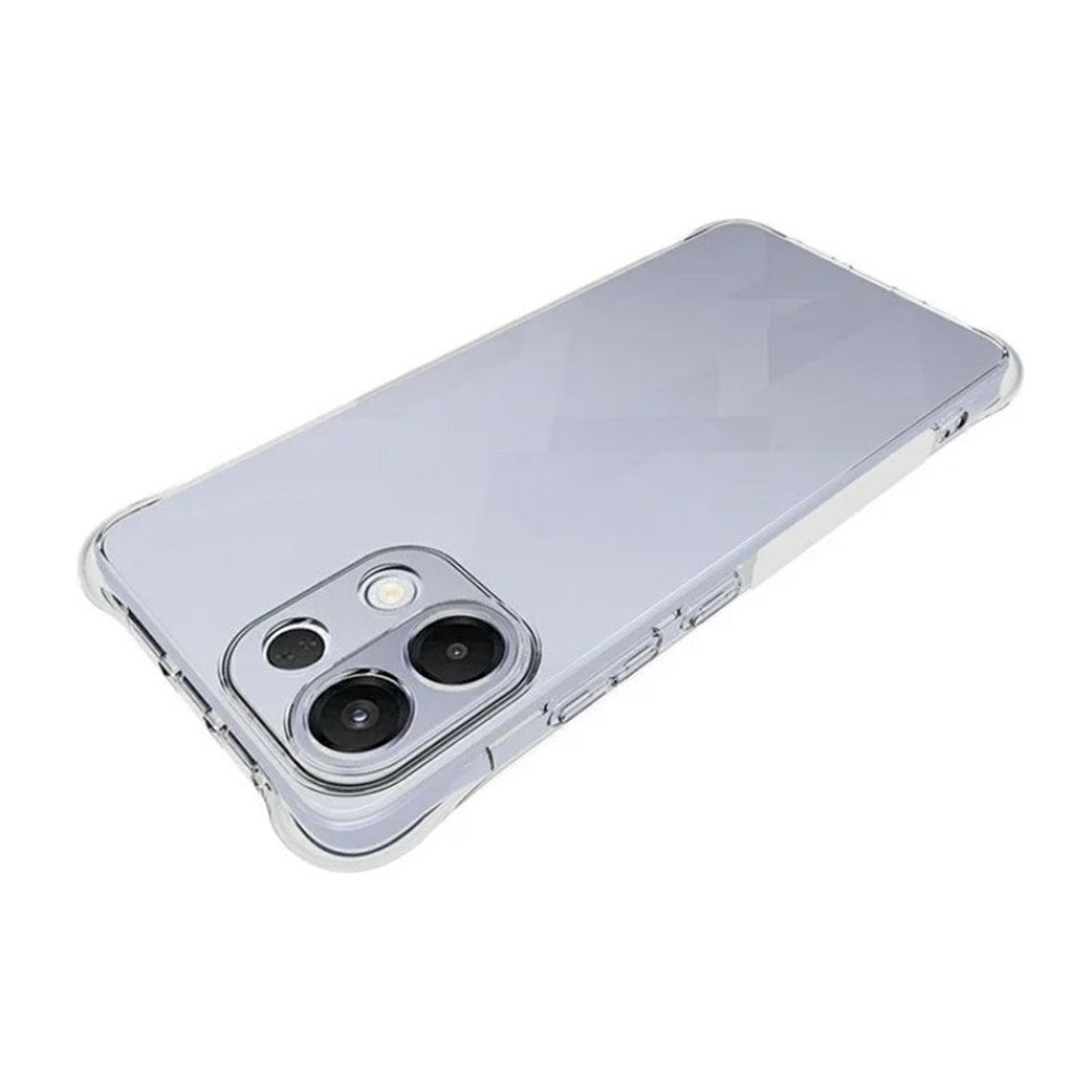 For Oppo K13 5G Clear TPU Case WANLONFENG TM Series 2.0mm Phone Back Cover - Transparent
