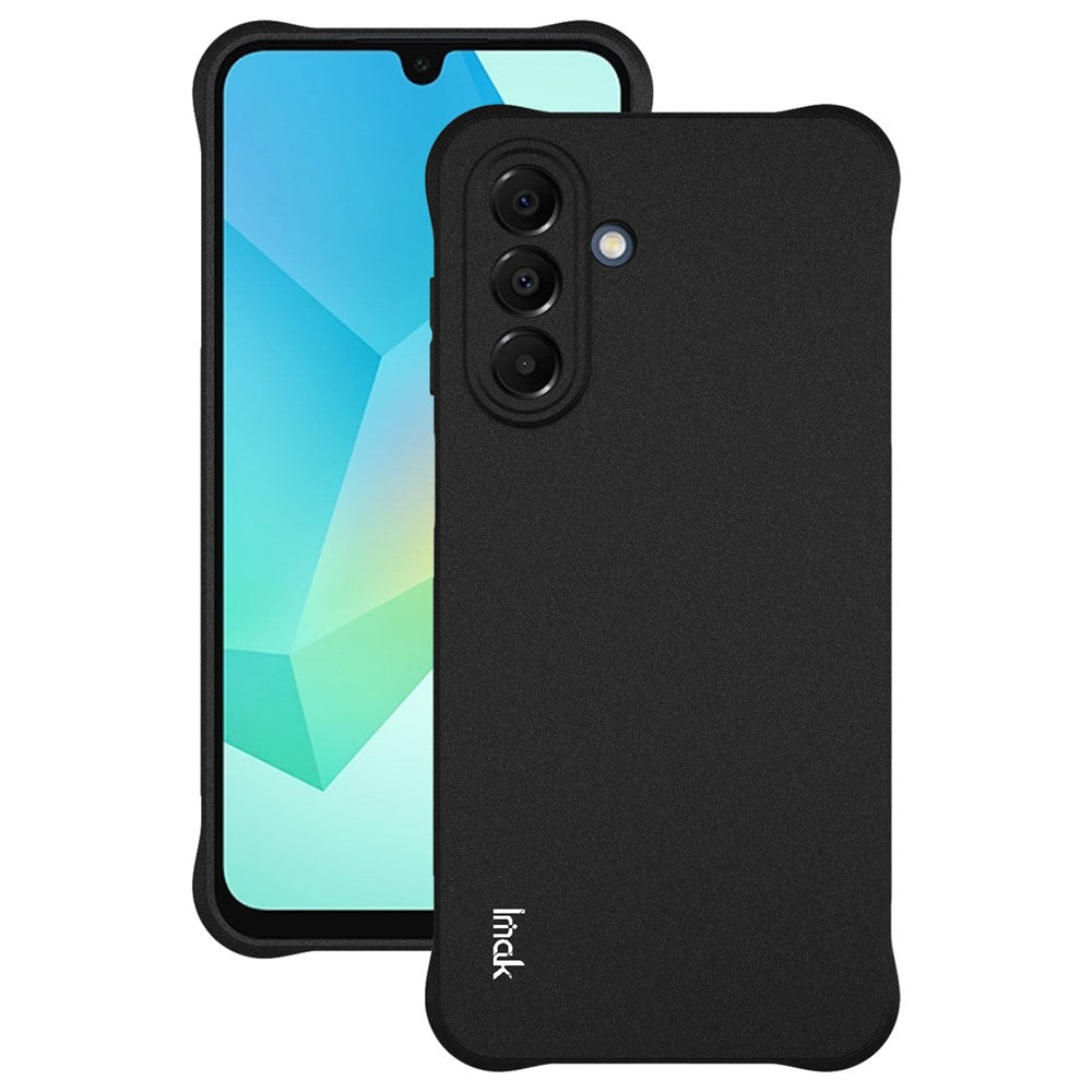 IMAK For Samsung Galaxy A17 5G Case TPU Phone Cover Airbag Shockproof Protection - Matte Black