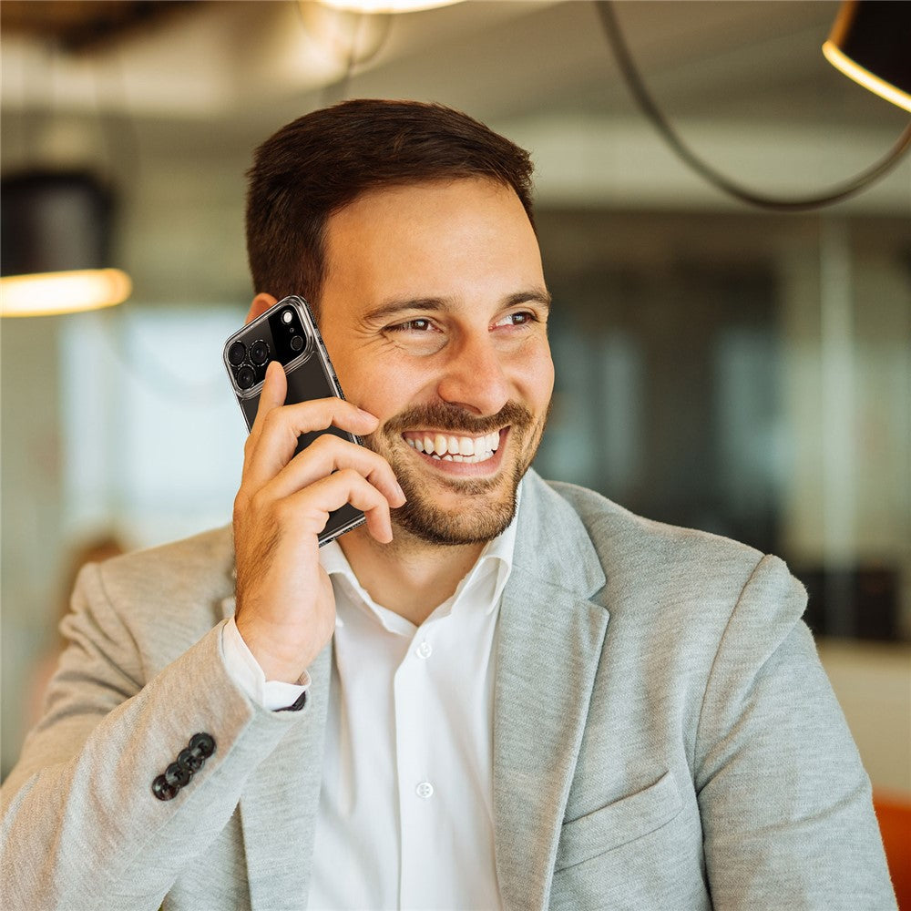 For iPhone 17 Pro Max Clear Phone Case DUX DUCIS Clin Series TPU + PC Anti-drop Back Cover - Clear