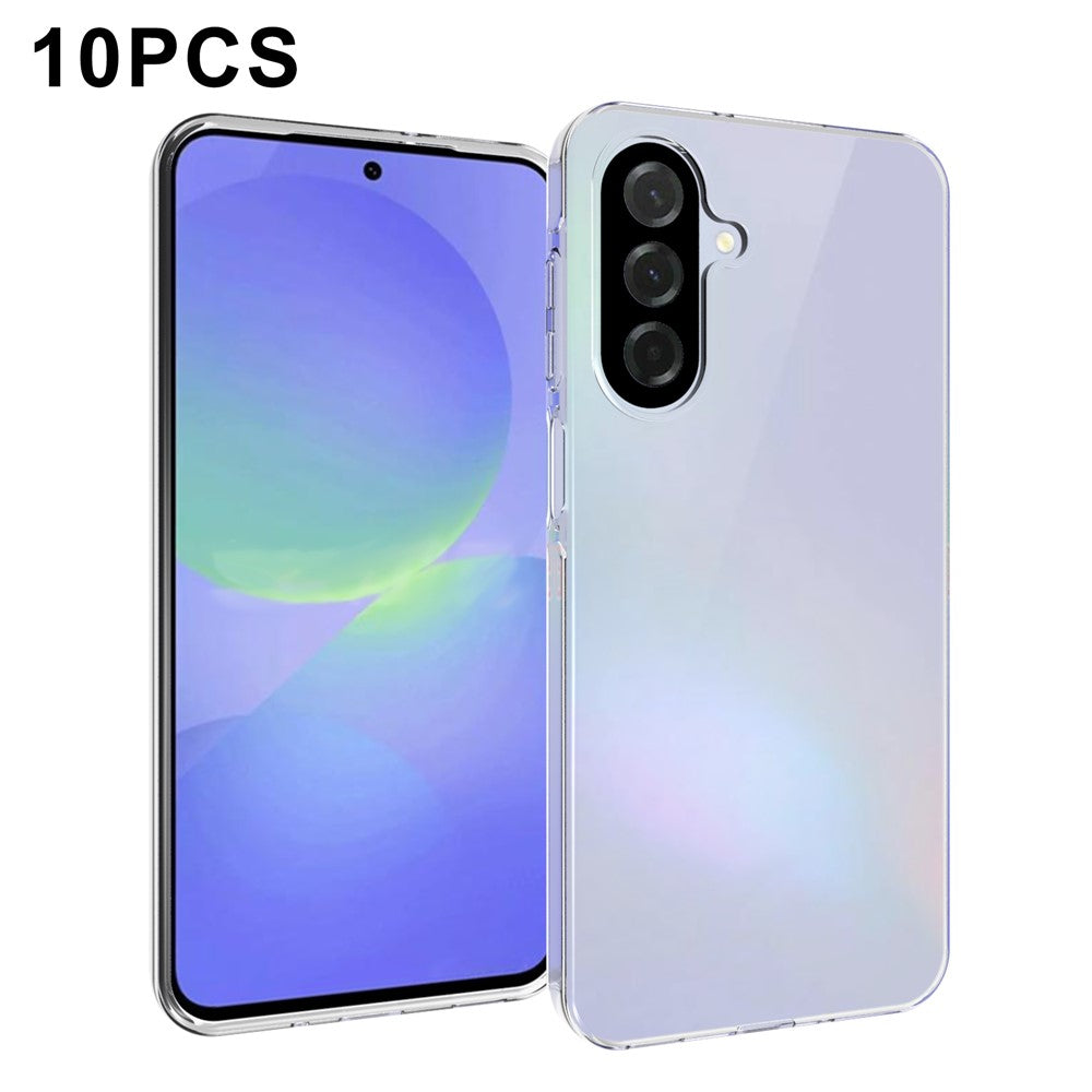 10Pcs / Pack For Samsung Galaxy A17 5G Case Watermark Free TPU Protective Clear Phone Cover