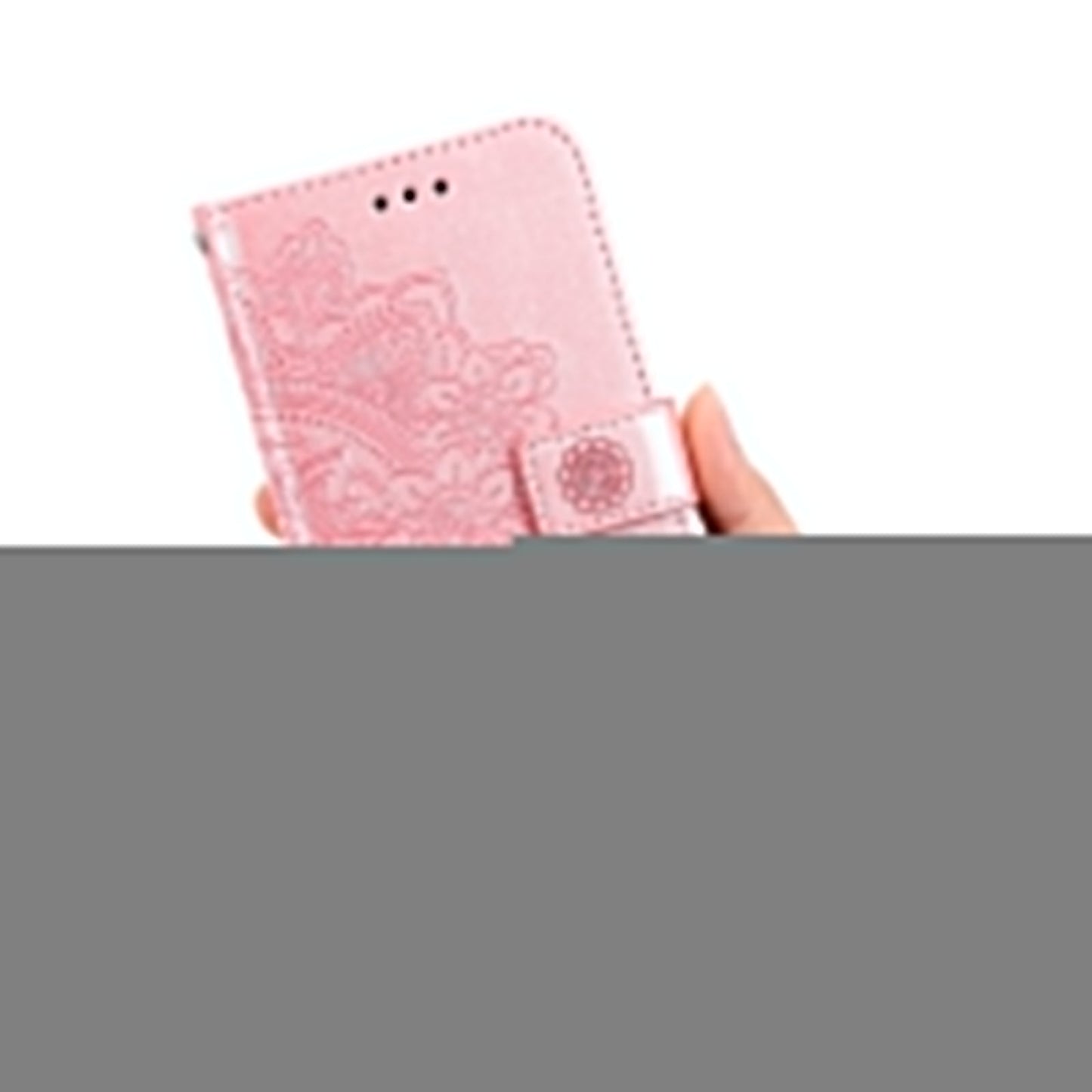 For Oppo Reno14 Pro 5G (China) / Oppo Reno13 Pro 5G / Oppo Reno14 Pro 5G (Global) Case Floral Pattern PU Leather Wallet Stand Phone Cover - Pink