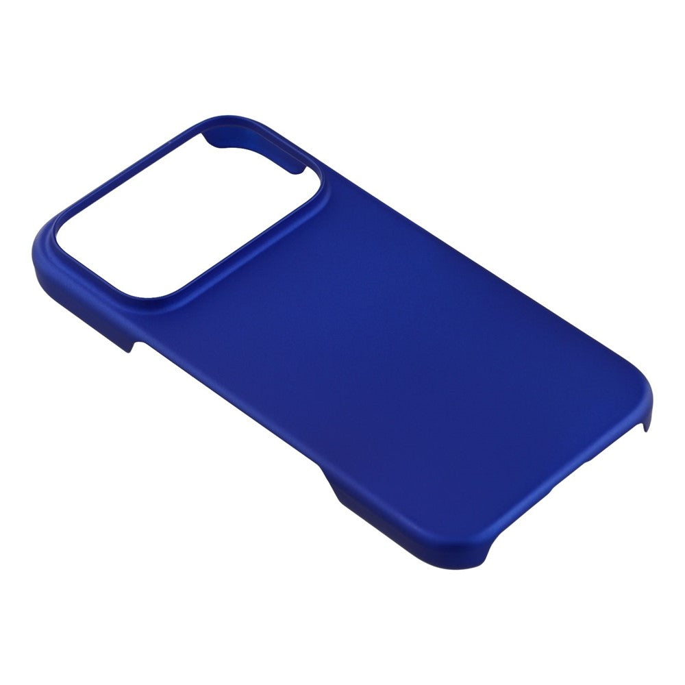 For iPhone 17 Pro Max Case Hard PC Drop Proof Frosted Minimalist Phone Cover - Navy Blue