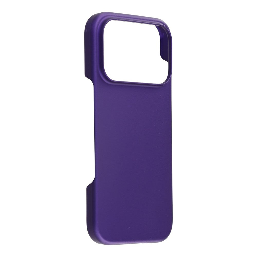 For iPhone 17 Pro Max Case Hard PC Drop Proof Frosted Minimalist Phone Cover - Purple