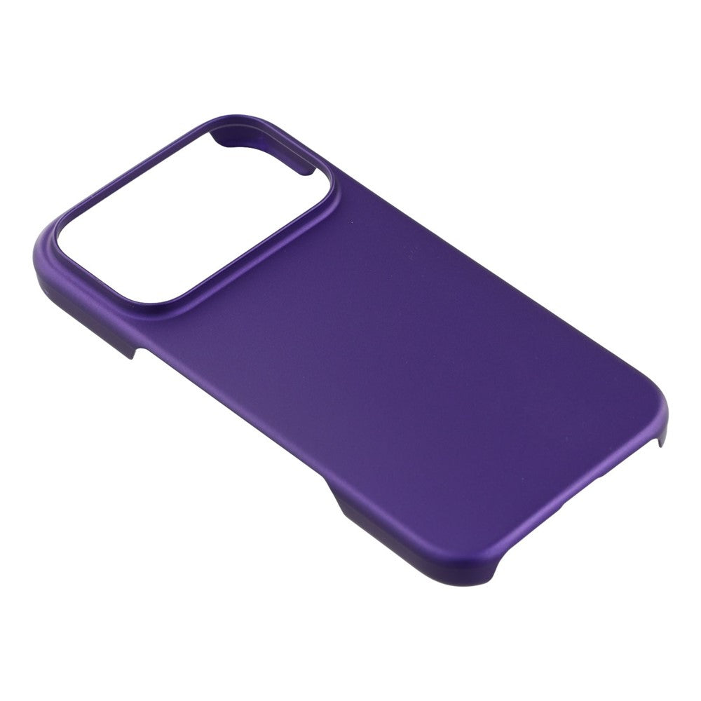 For iPhone 17 Pro Max Case Hard PC Drop Proof Frosted Minimalist Phone Cover - Purple