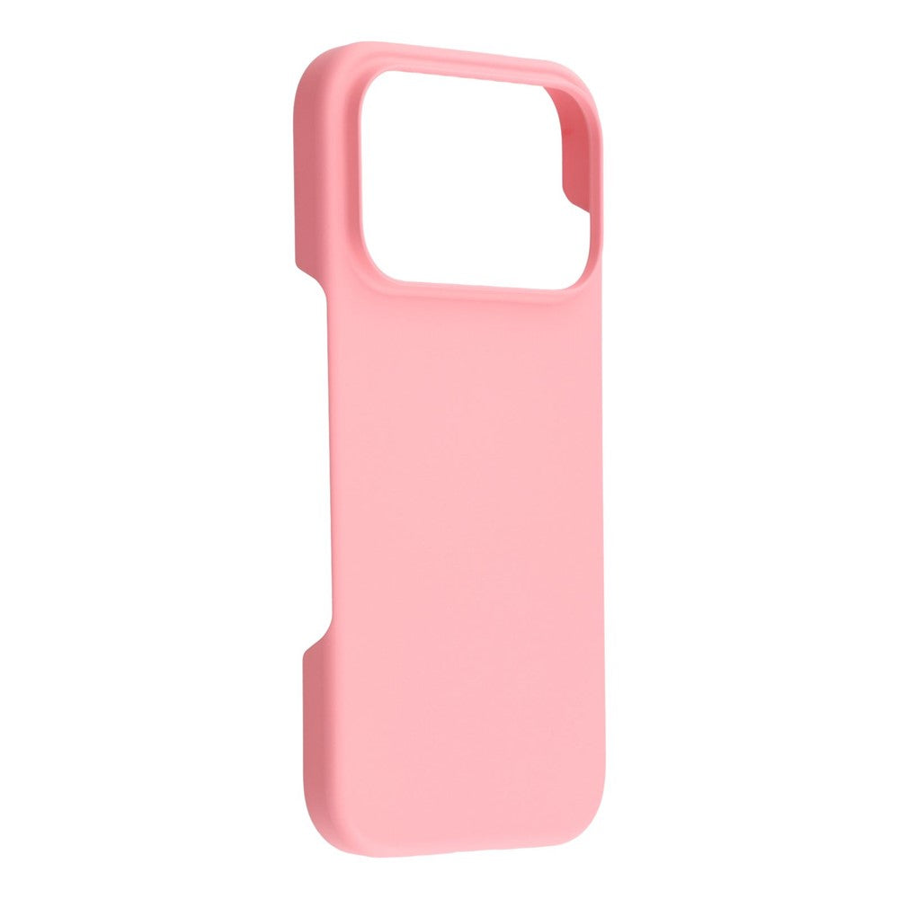 For iPhone 17 Pro Max Case Hard PC Drop Proof Frosted Minimalist Phone Cover - Pink