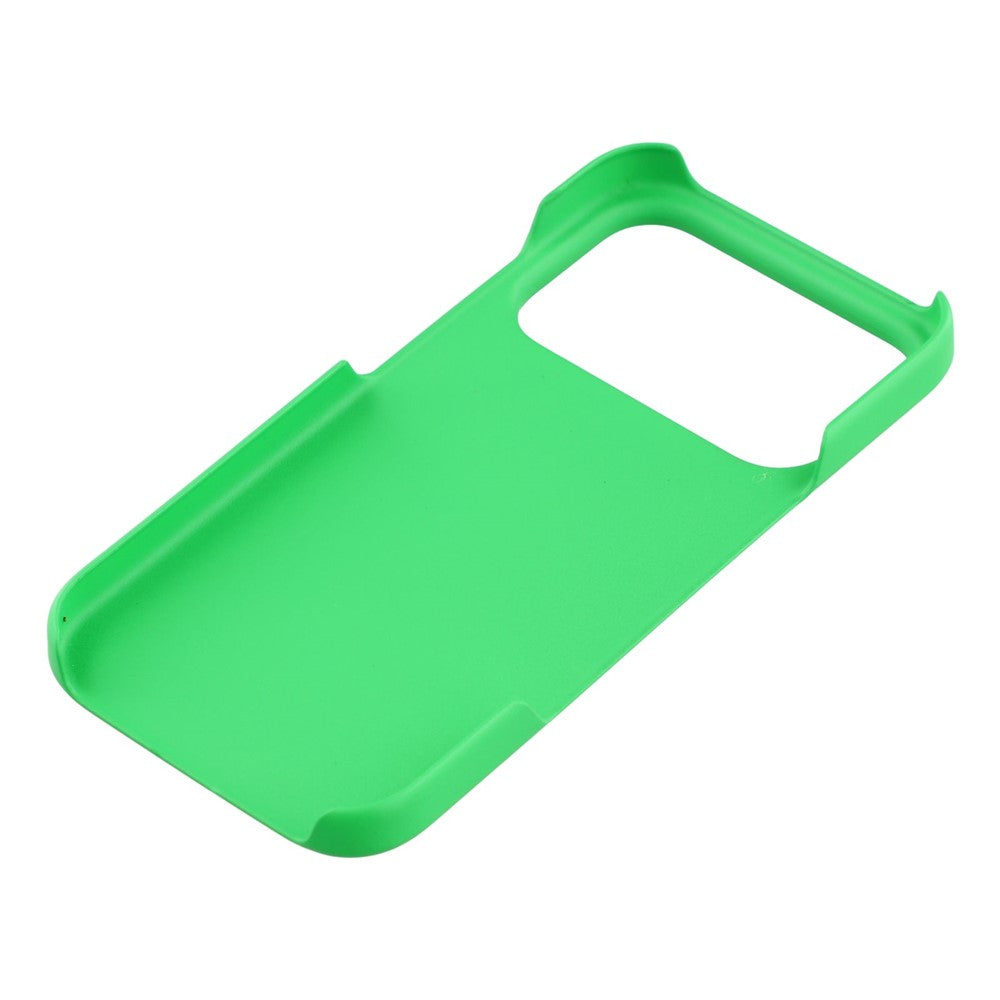 For iPhone 17 Pro Max Case Hard PC Drop Proof Frosted Minimalist Phone Cover - Green