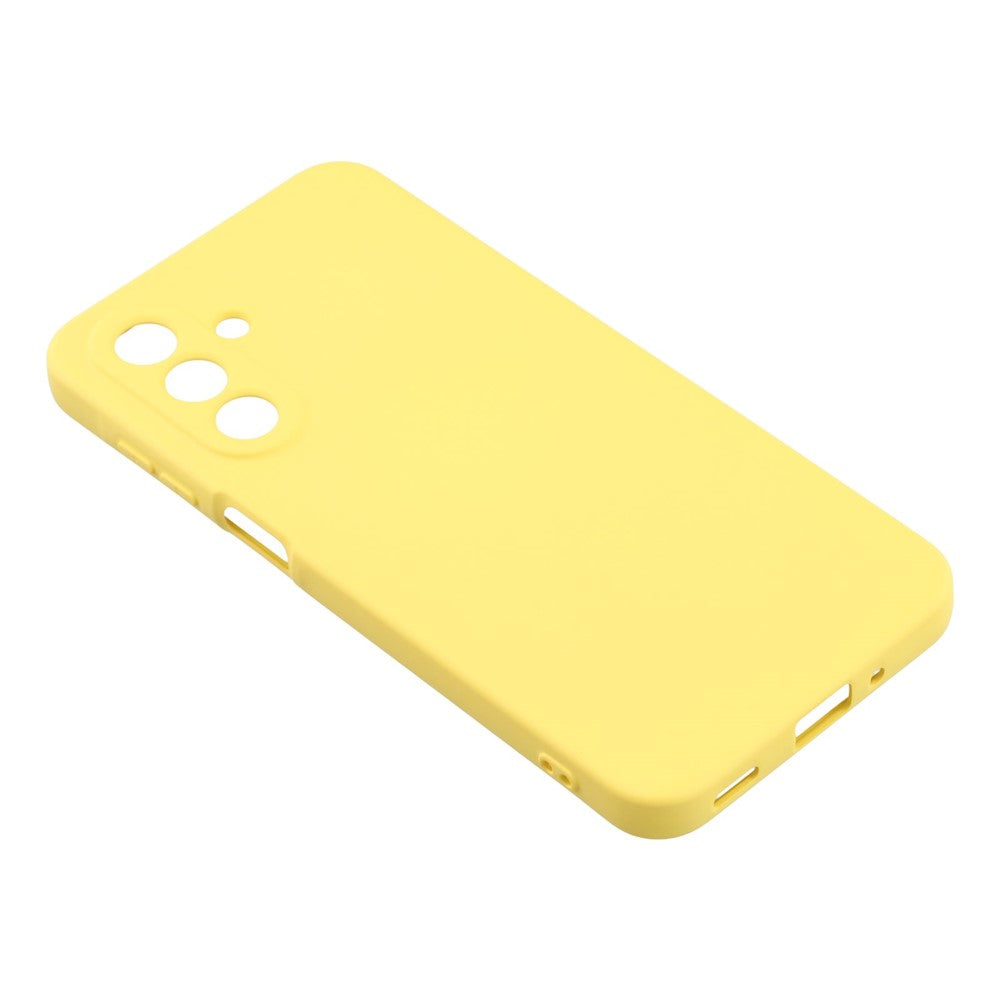 For Samsung Galaxy A17 5G Case Arc Edge 2.0mm TPU Protective Phone Cover - Yellow