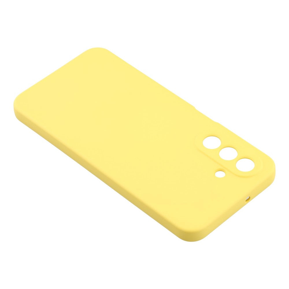 For Samsung Galaxy A17 5G Case Arc Edge 2.0mm TPU Protective Phone Cover - Yellow