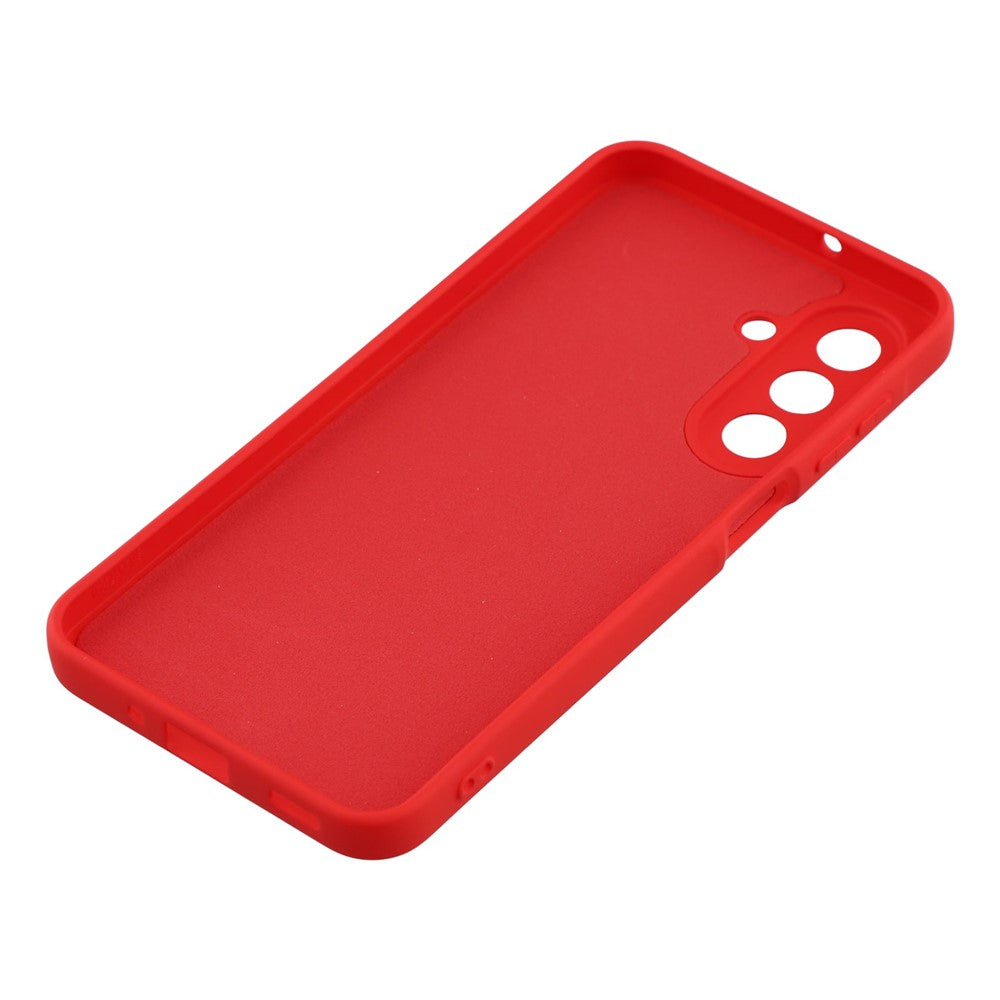 For Samsung Galaxy A17 5G Case Arc Edge 2.0mm TPU Protective Phone Cover - Red