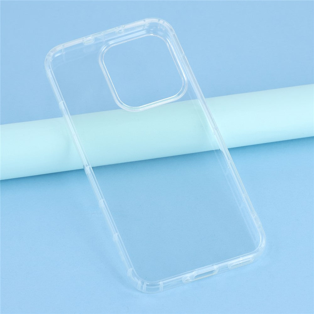 For Oppo Reno14 Pro 5G (Global) Case Transparent TPU Phone Back Cover Airbag Protection