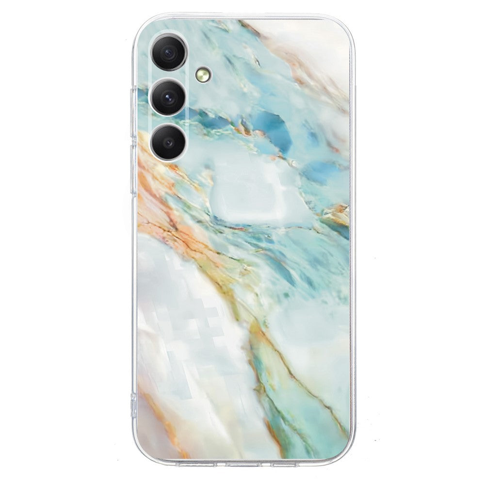 For Samsung Galaxy A17 5G / A26 5G Case Pattern Printing Shockproof Soft TPU Phone Cover - Oil Painting Marble