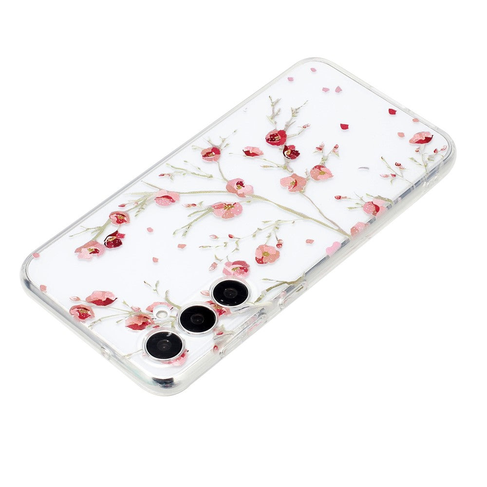 For Samsung Galaxy A17 5G / A26 5G Case Soft TPU Phone Back Cover Pattern Printing - Flower