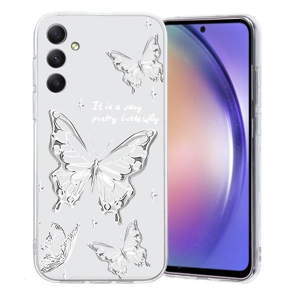 For Samsung Galaxy A17 5G / A26 5G Case Soft TPU Pattern Printing Phone Cover - Butterfly