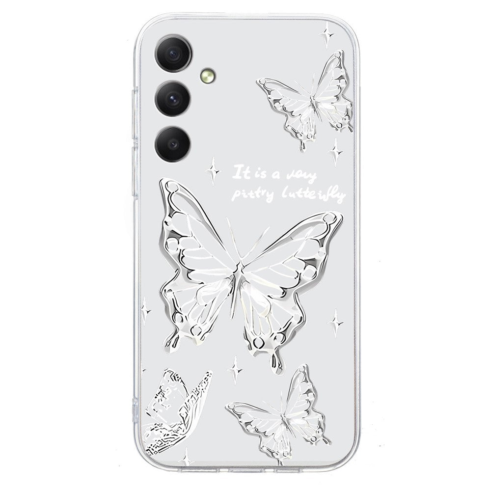 For Samsung Galaxy A17 5G / A26 5G Case Soft TPU Pattern Printing Phone Cover - Butterfly