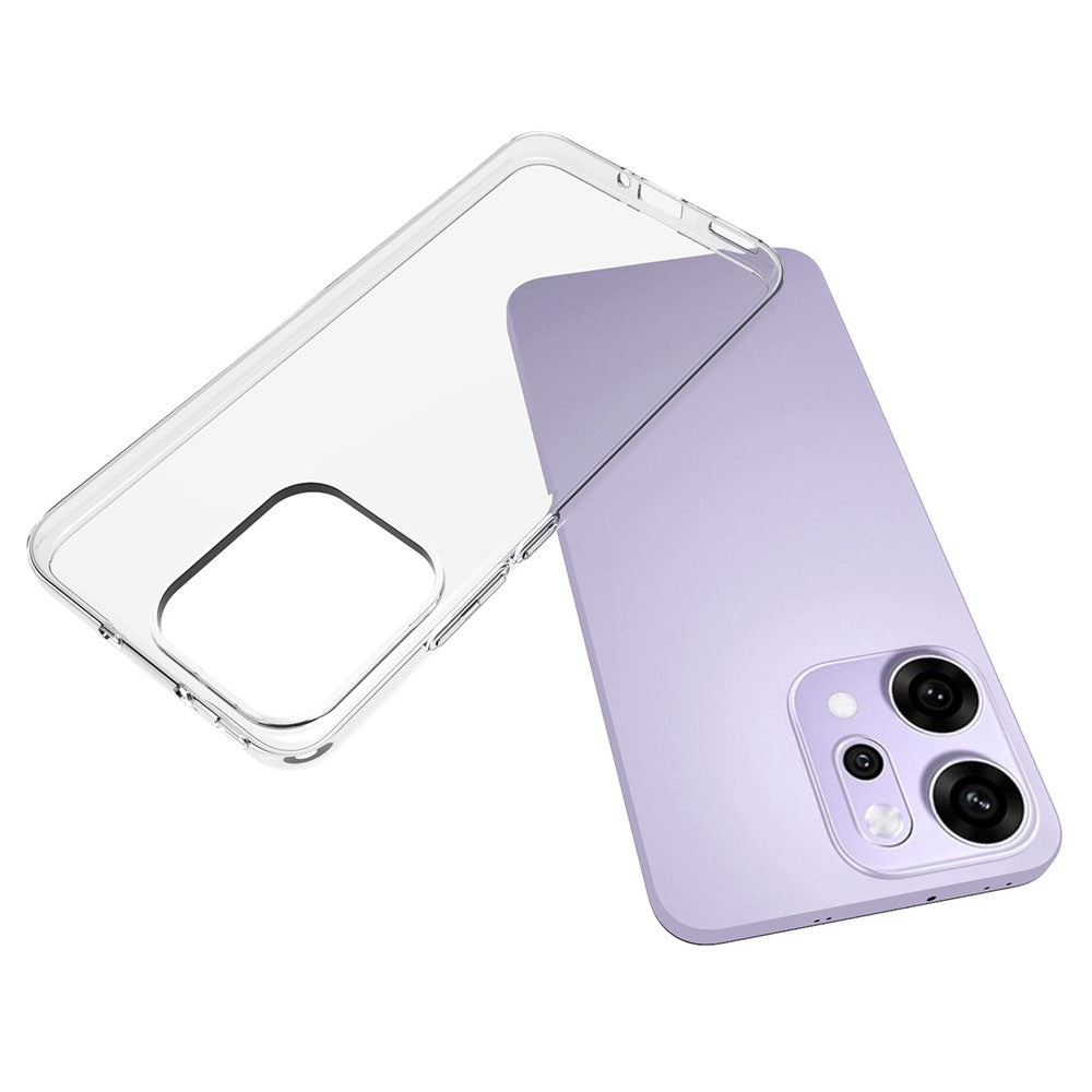 For Oppo Reno14 Pro 5G (Global) Case Watermark Resistant TPU Clear Phone Back Cover