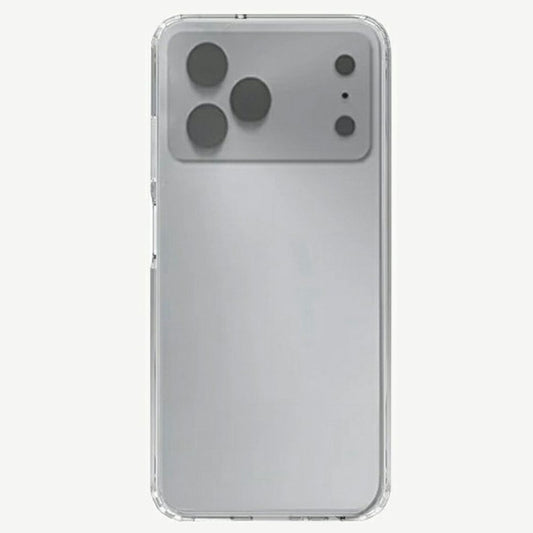 SHANWO For iPhone 17 Pro Max Clear Phone Case 1.5mm Shockproof TPU Mobile Back Cover