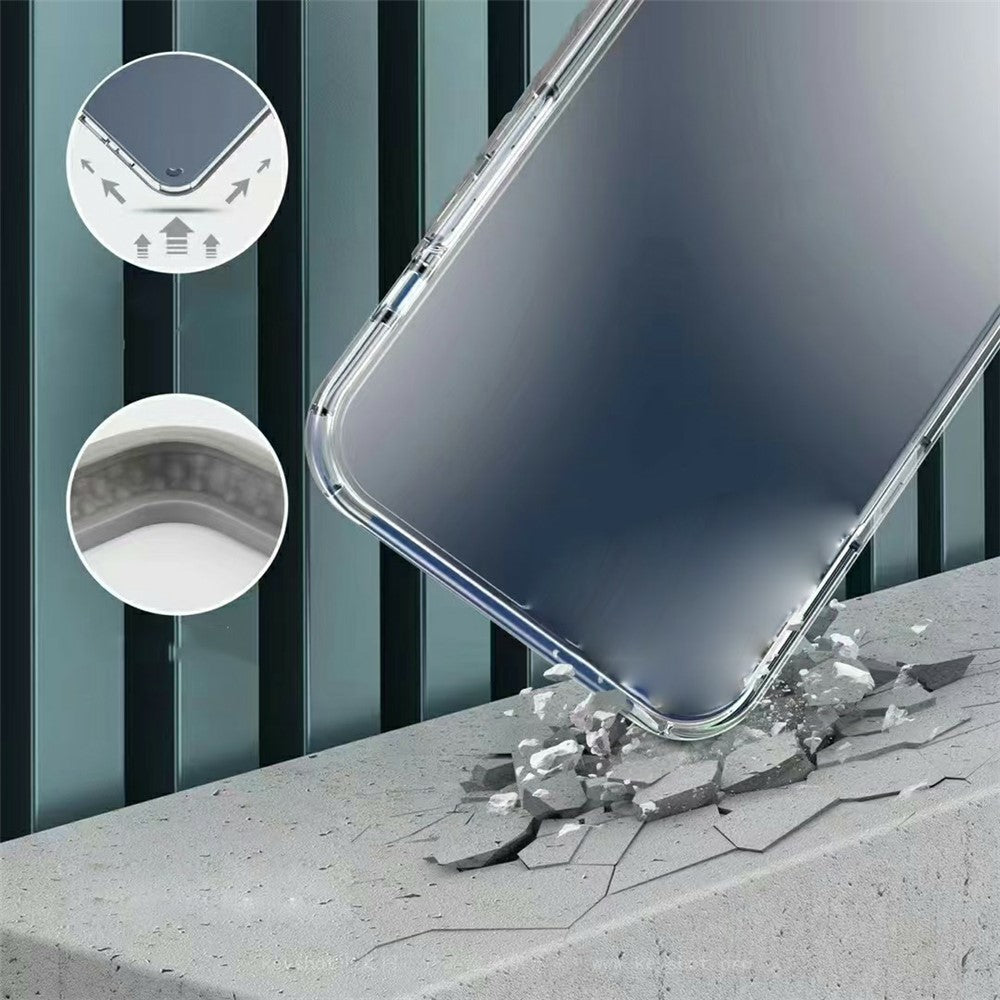 SHANWO For iPhone 17 Pro Max Clear Phone Case 1.5mm Shockproof TPU Mobile Back Cover