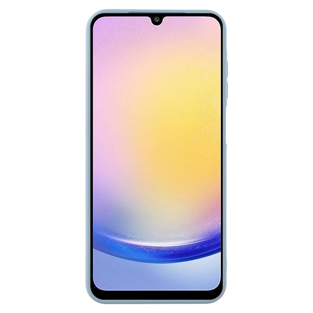For Samsung Galaxy A17 5G Case Precise Cutouts Straight Edge TPU Shockproof Phone Cover - Lavender Grey
