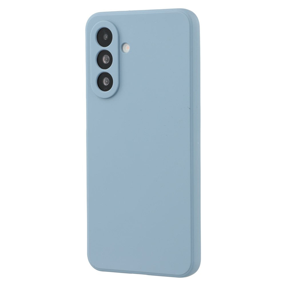 For Samsung Galaxy A17 5G Case Precise Cutouts Straight Edge TPU Shockproof Phone Cover - Lavender Grey