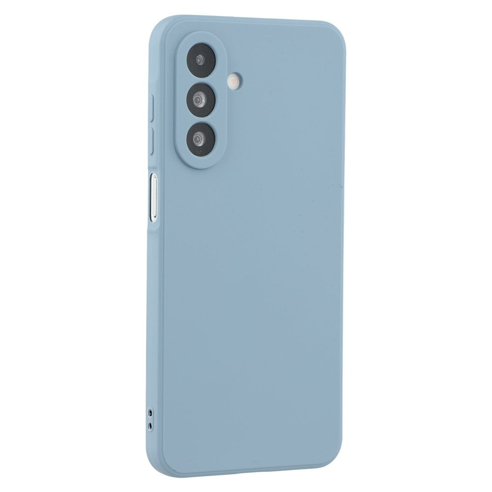 For Samsung Galaxy A17 5G Case Precise Cutouts Straight Edge TPU Shockproof Phone Cover - Lavender Grey