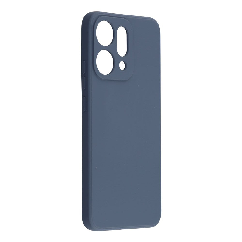 For Oppo Reno14 Pro 5G (Global) Case TPU Back Soft Anti-Scratch Fiber Lining Phone Cover - Lavender Grey