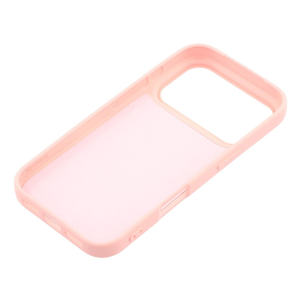 For iPhone 17 Pro Max Case Arc Edge 2.0mm TPU Protective Phone Cover - Pink
