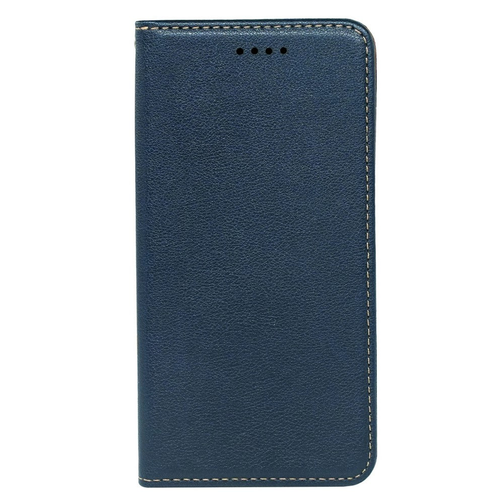 For iPhone 17 Pro Max Case Wallet RFID Blocking Leather Phone Cover Strong Magnetic Closure - Blue