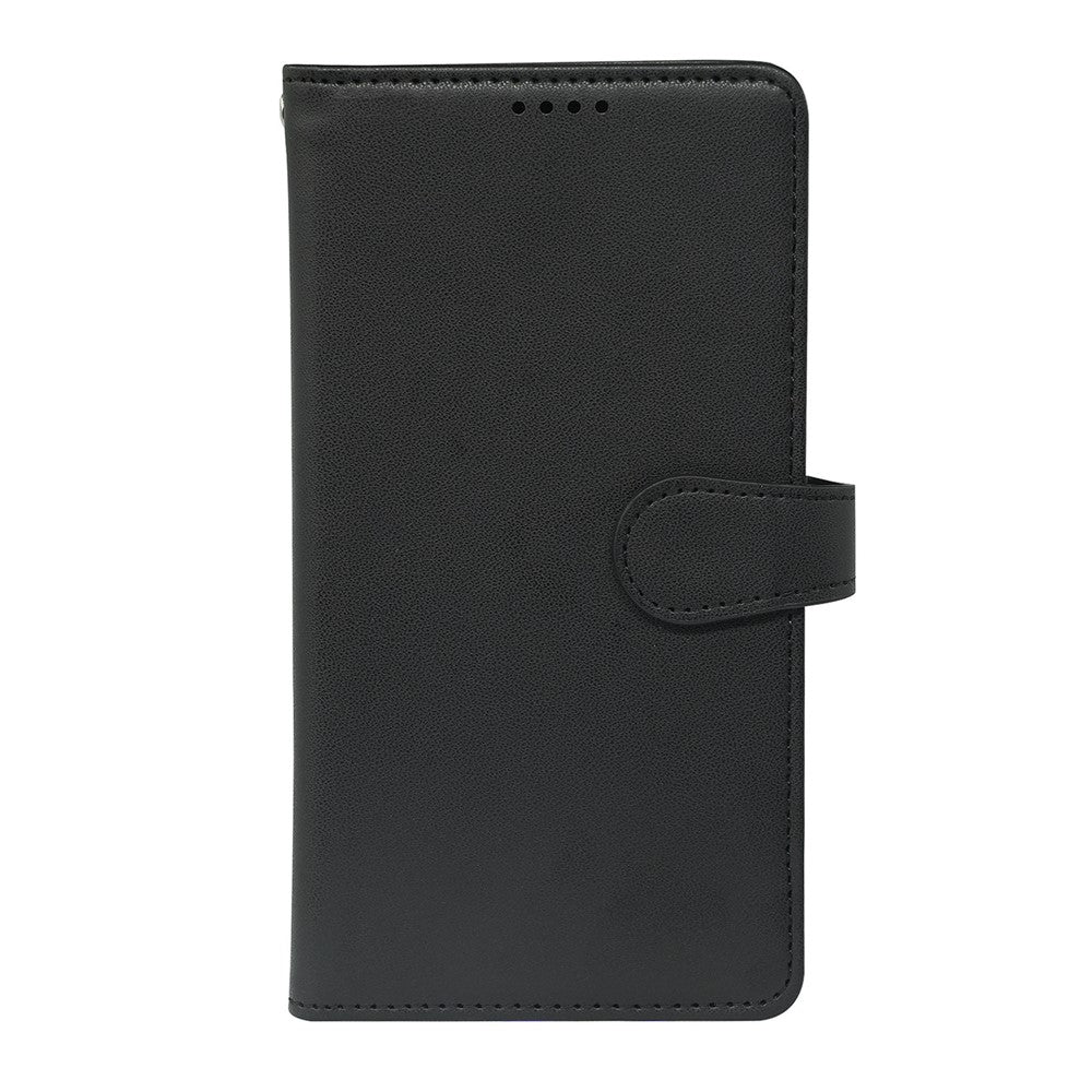 For iPhone 17 Pro Max Case with 9 Card Slots PU Leather Stand Phone Cover - Black