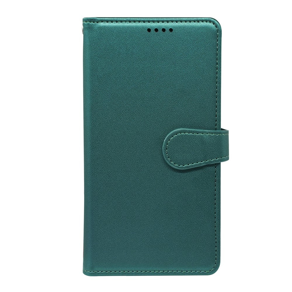 For iPhone 17 Pro Max Case with 9 Card Slots PU Leather Stand Phone Cover - Green