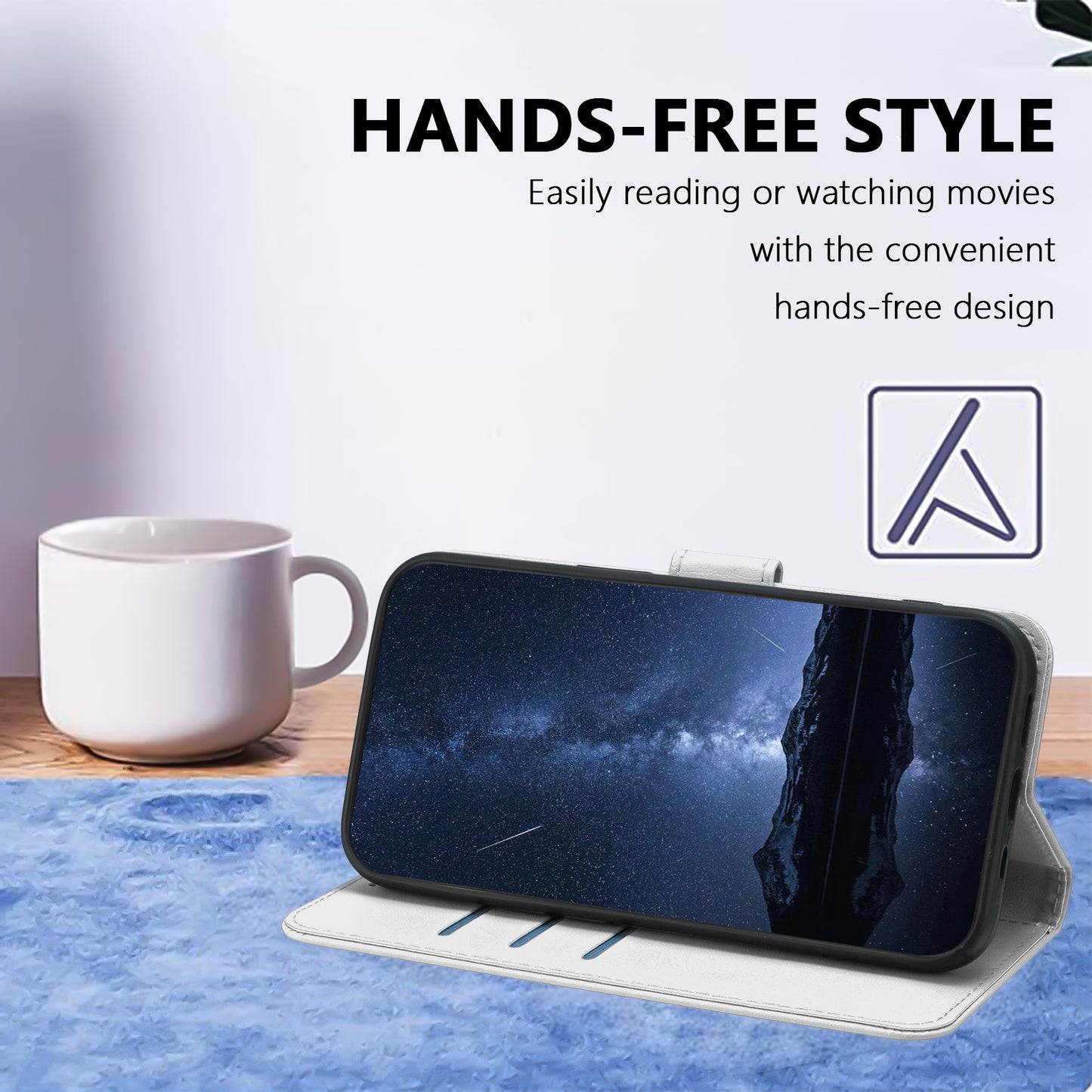 For Oppo Reno14 Pro 5G (China) / Oppo Reno14 Pro 5G (Global) Leather Case Wallet Stand Solid Color Anti Drop Phone Cover - Silver