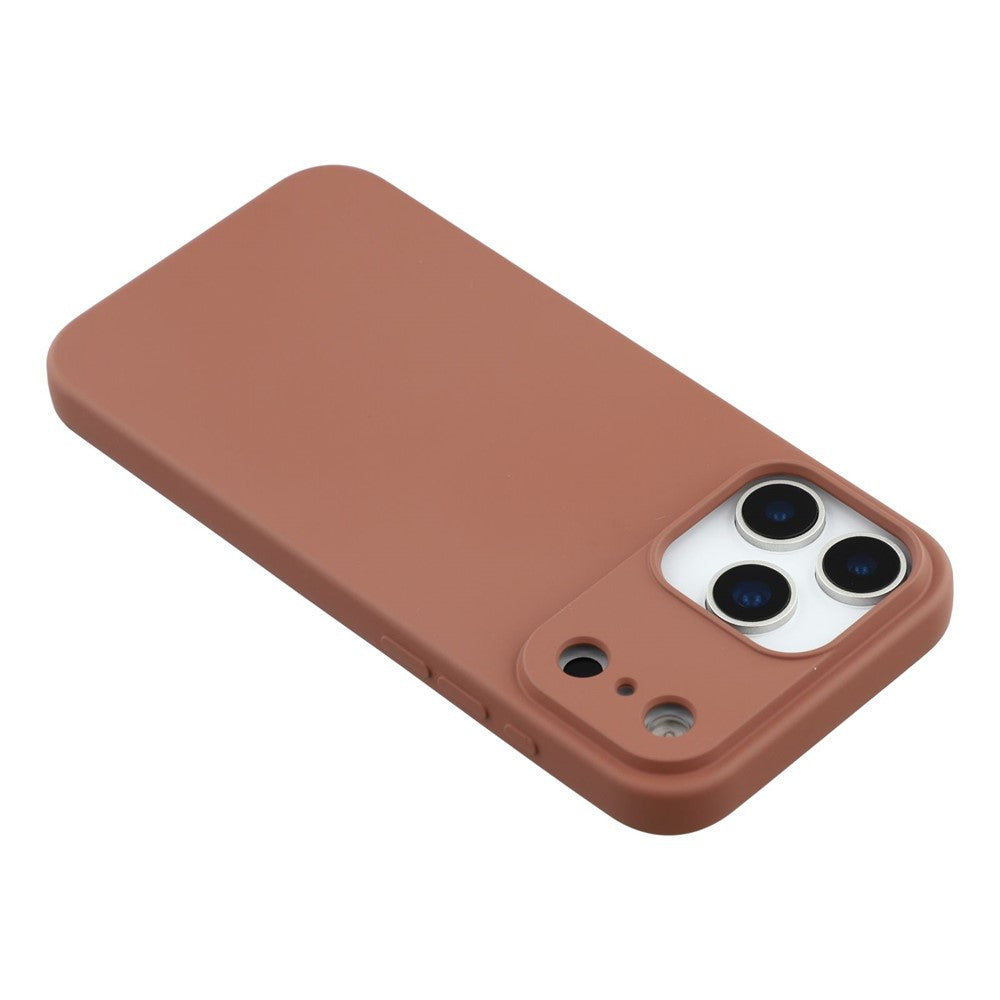 X-LEVEL For iPhone 17 Pro Max Case Soft TPU Anti Scratch Fiber Lining Phone Cover - Titanium Gold