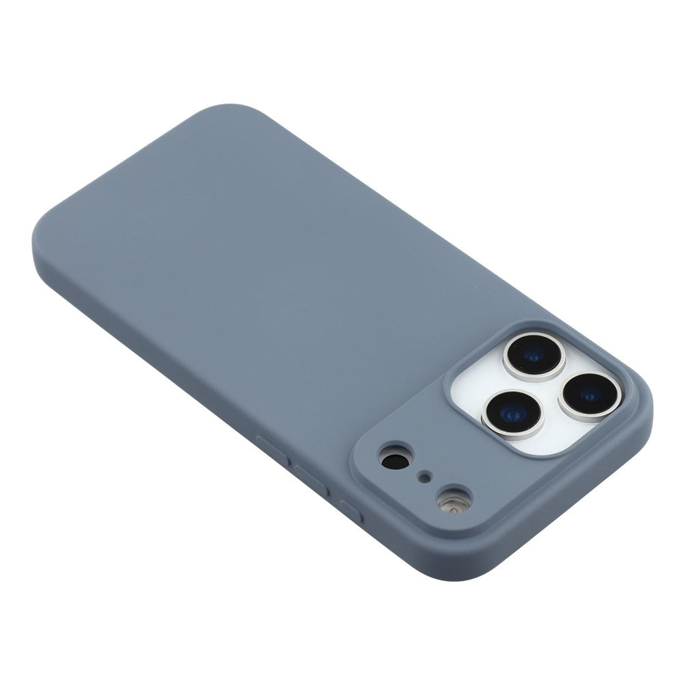 X-LEVEL For iPhone 17 Pro Max Case Soft TPU Anti Scratch Fiber Lining Phone Cover - Grey