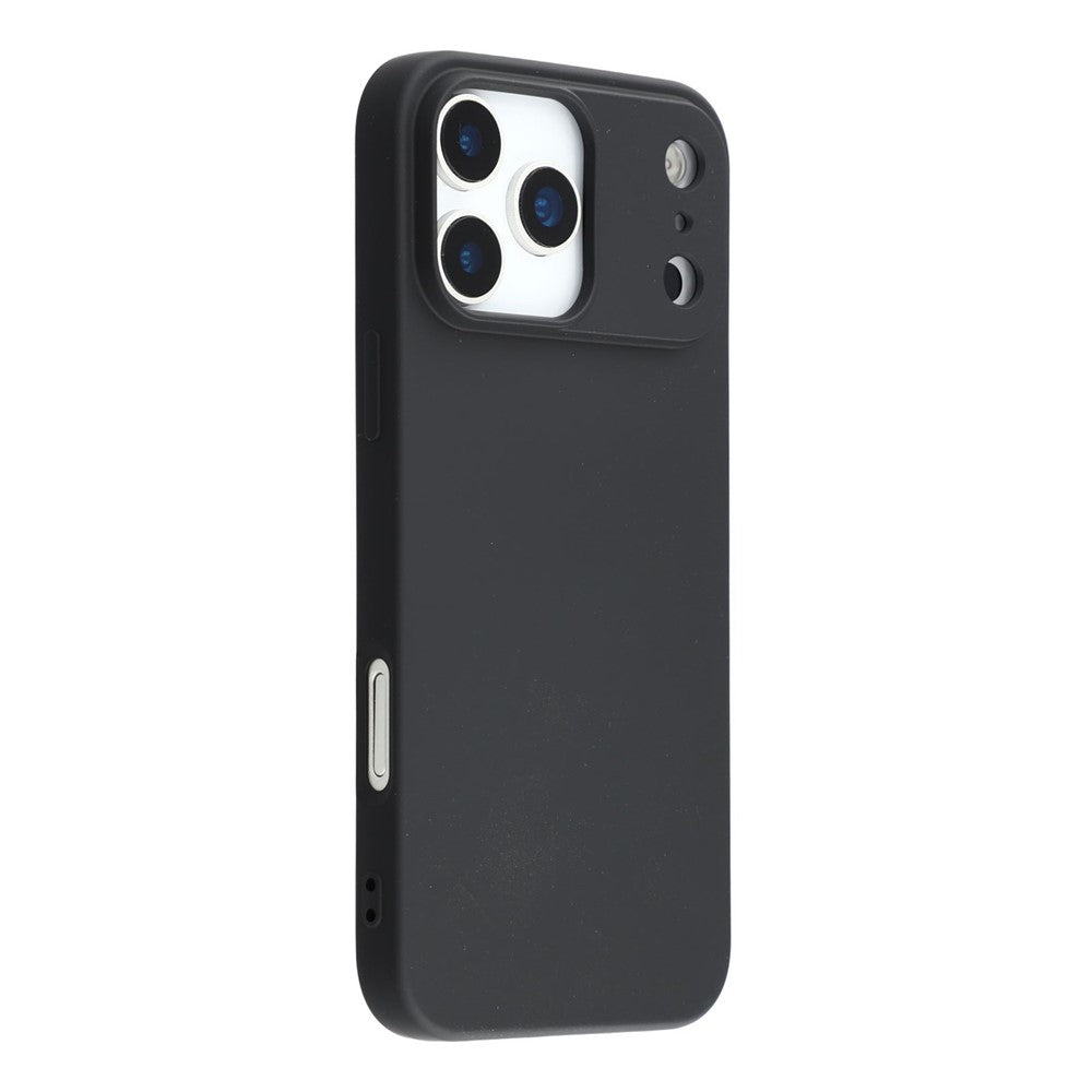 X-LEVEL For iPhone 17 Pro Max Case Soft TPU Anti Scratch Fiber Lining Phone Cover - Black