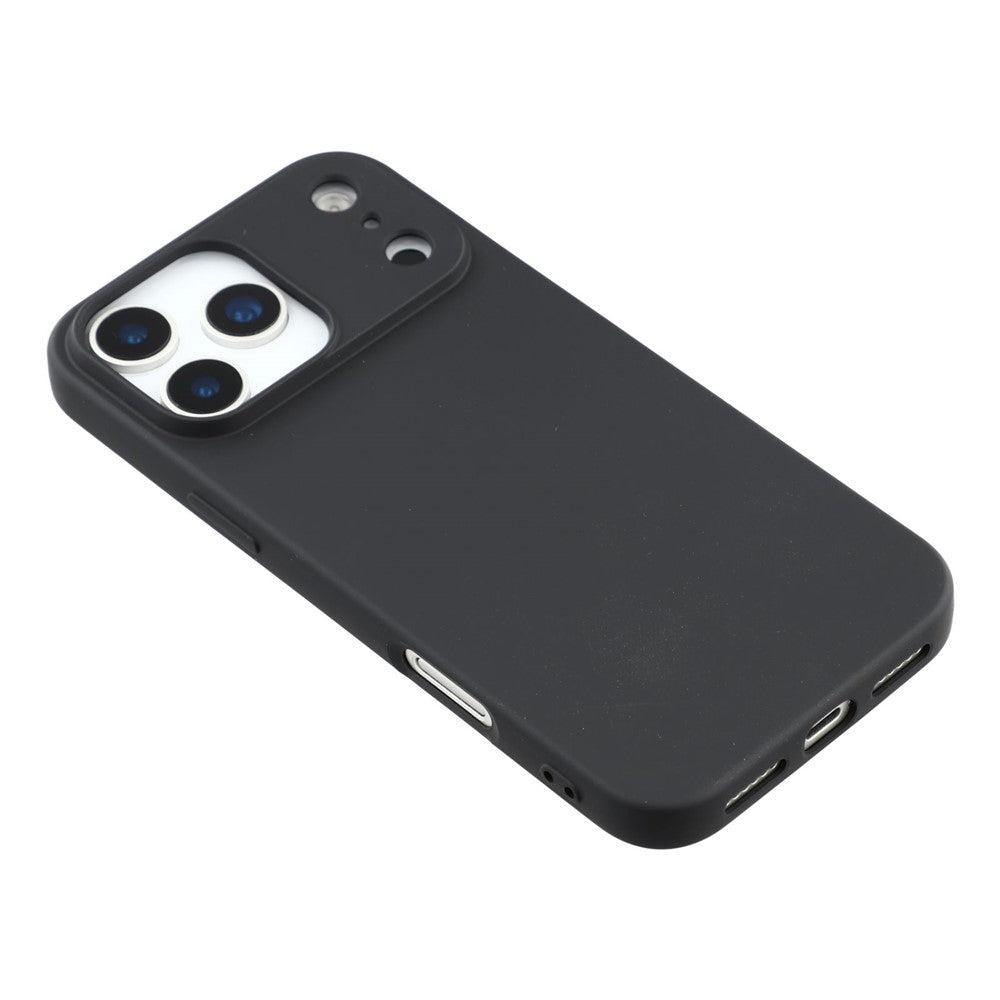 X-LEVEL For iPhone 17 Pro Max Case Soft TPU Anti Scratch Fiber Lining Phone Cover - Black