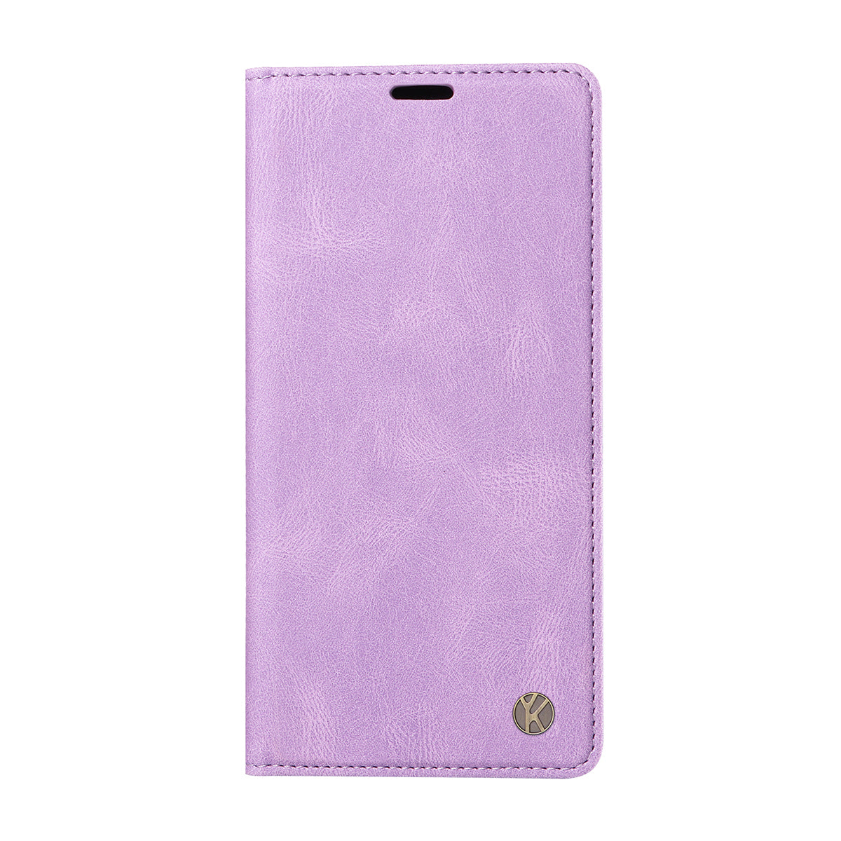 For iPhone 17 Pro Max Leather Cover YIKATU YK-004 Skin-Touch Wallet Phone Cases - Purple