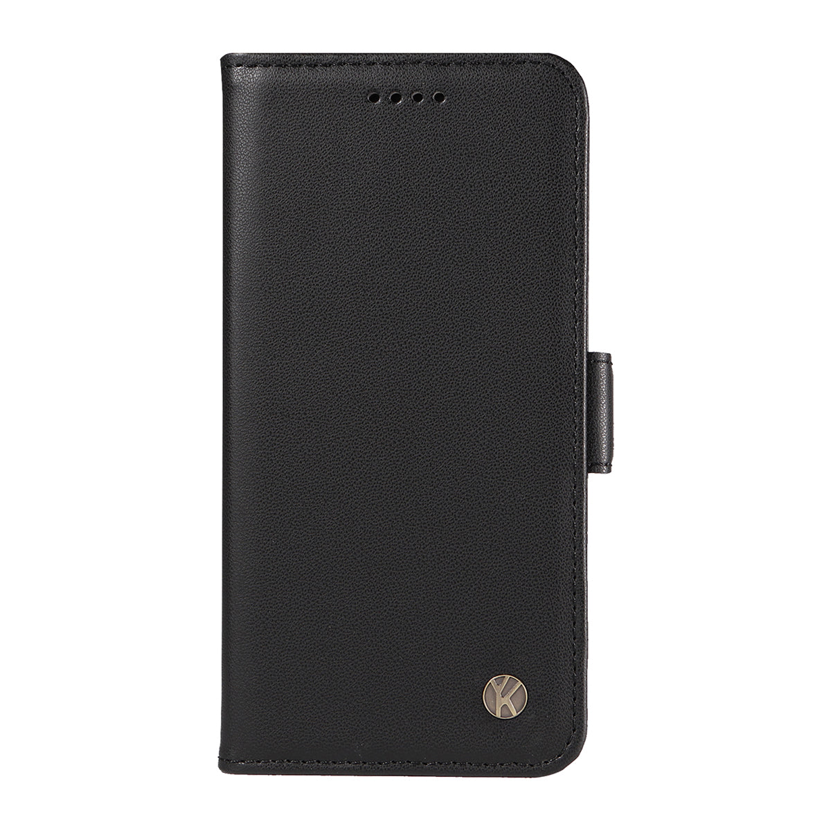 For iPhone 17 Pro Max Wallet Phone Case YIKATU YK-003 Leather Stand Cover - Black