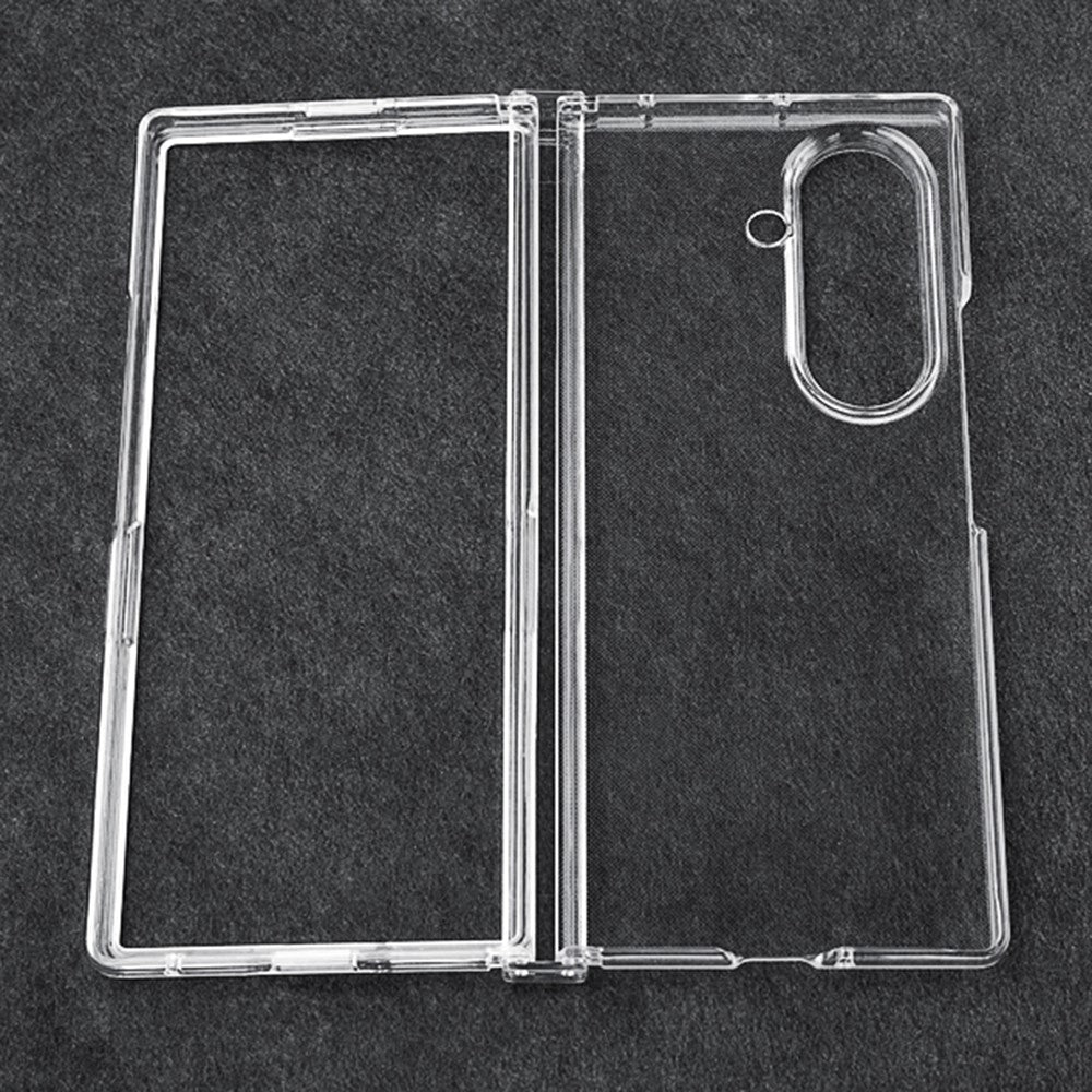 For Samsung Galaxy Z Fold7 5G Case Anti-Drop Transparent Hard PC Phone Cover